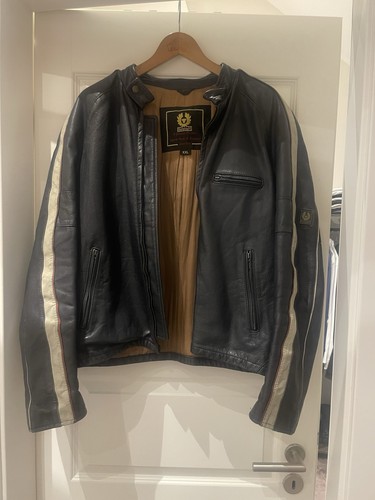 Belstaff giacca pelle uomo - belstaff,