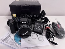 Nikon Coolpix P510 16 megapixel fotocamera digitale bridge 42 x zoom ottico GPS Nr come nuova in scatola