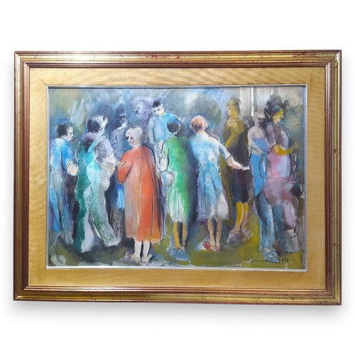 Quadro mercato maria pia - quadro,