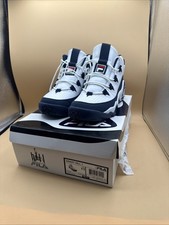 Scarpe da basket Fila Grant Hill 1 bianche rosse navy taglia 11 nuove con scatola 3BM01160-125.