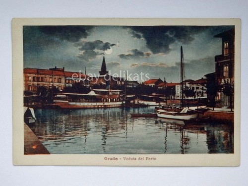 Grado veduta del porto - del,