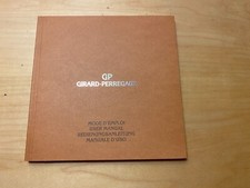 GIRARD PERREGAUX Manuale Uso