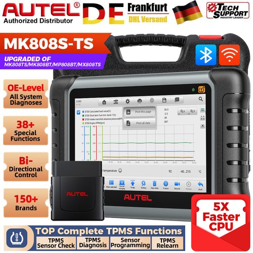 Autel maxicom mk808s - maxicom, mk808s-ts