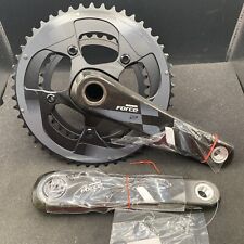 Set pedivelle Sram Force 22 11 velocità 50/34 ingranaggio 175 lunghezza braccio mandrino Gxp (nuovo con etichette)