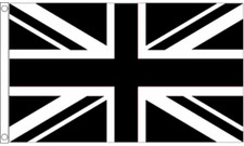 BANDIERA REGNO UNITO NERO