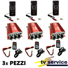 3 Kit Fonofilo Richiamo Uccelli / MP3 / 500 WATT 
