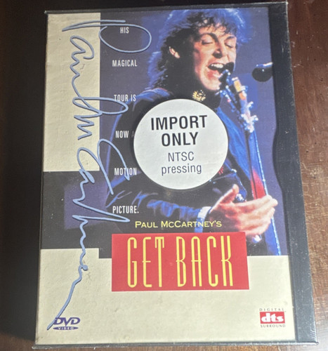 Paul mccartney get back dvd - paul,