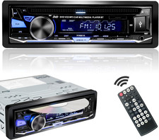 Autoradio Bluetooth 1 DIN Con Lettore CD/DVD USB RDS/FM/AM Radio SD AUX Chiamate