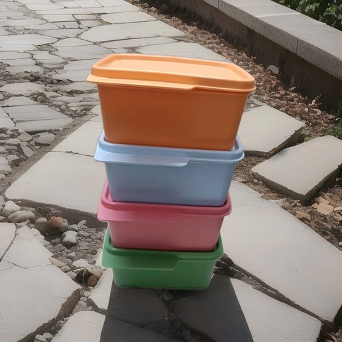 Tupperware 4pcs keep tab - tupperware,