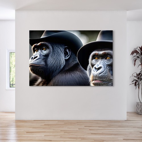 Quadro parete gorilla - quadro, da