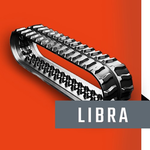 Cingolo gomma per libra - in,