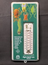 Rare Bayer Enamel Thermometer