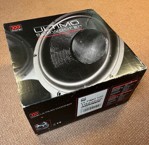 Subwoofer morel ultimo 122 - subwoofer,