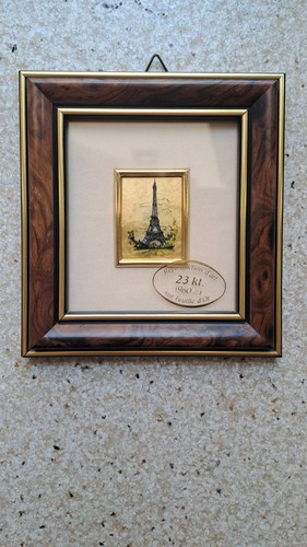 Quadro miniatura torre eiffel - miniatura,