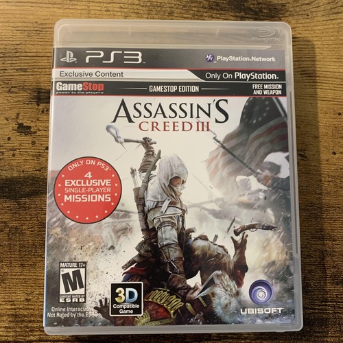 Assassin creed iii gamestop - creed,