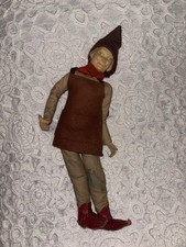 Bellissima Bambola Antica Tipo Lenci Elfo Primi 900