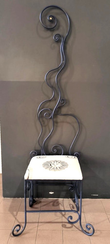 Sedia ferro battuto - sedia,