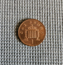 Moneta One 1 Penny Inglese