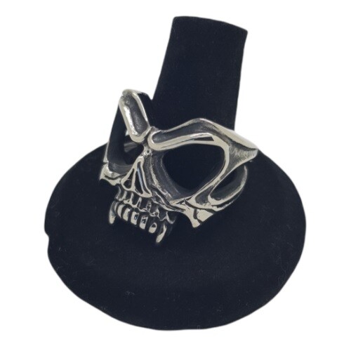 Anello teschio vampiro cattivo - anello,