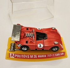 POLITOYS M26 MARCH 717-1 CAN AM- 1/43 -  ORIGINAL MINT BOX