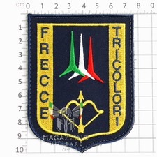 Patch Ricamata Frecce Tricolori con Velcro – 75x100 mm (324)