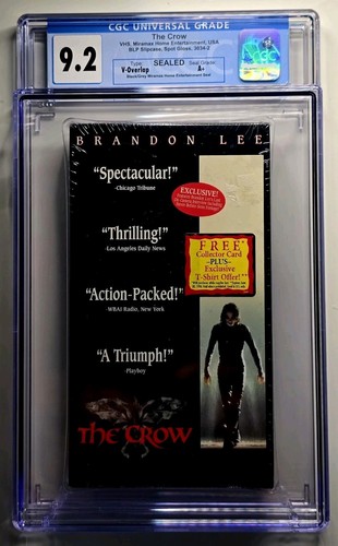 The crow vhs brandon - the, new