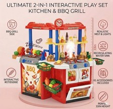 Playset Cucina Bambini Doppio