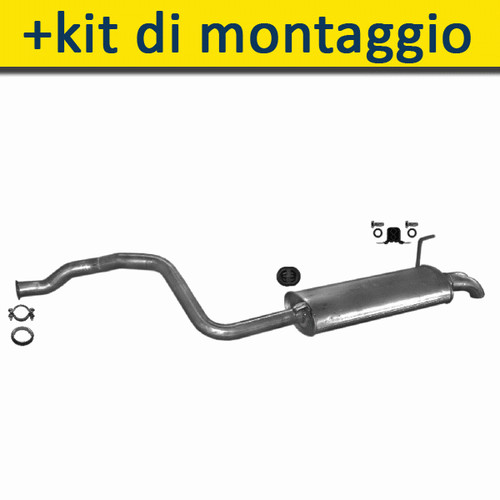 Silenziatore marmitta - silenziatore,