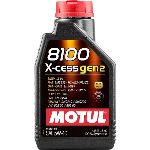 Olio motore 5w40 sintetico - 5w40, per