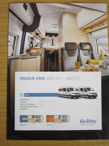 Hobby maxia van 680 - dt,