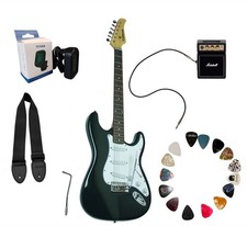 🎸kit Completo -chitarra Elettrica Giannini G-100+ Mini Amp Marshalla +accessori