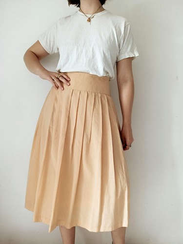 Gonna midi pieghe vintage in - gonna,