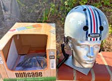 Casco NUTCASE "Fly Boy" Street Sport (M) Medium 58-60 cm NUOVO/scatola ed etichette custodia dado