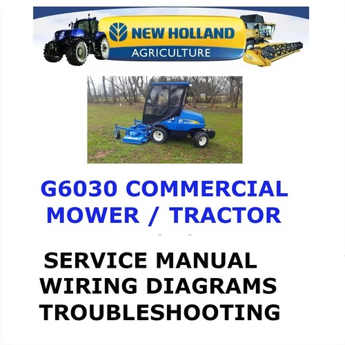 New holland g6030 trattorino - new,