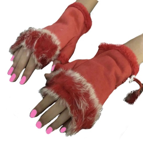Guanti pelle donna - da, con