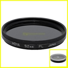 52mm Filtro polarizzatore Hoya per obiettivi a vite M52 Polarizing filter