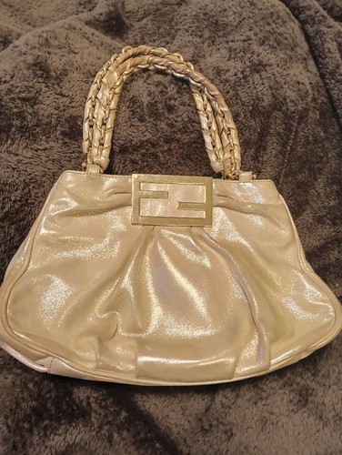 Borsa fendi mia champagne - fendi, gold