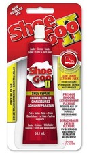 Shoe Goo II - 56,1 ml - Colla trasparente per la riparazione delle scarpe - basso odore - senza solventi