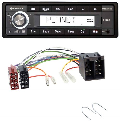 Autoradio continental usb - continental, 1din