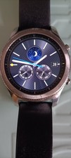  Orologio Smart Samsung GEAR S3 CLASSIC  316L Usato Cinturino Vero Cuoio
