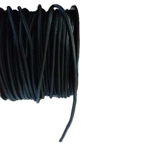 Corda elastica nera 6mm - nera, x