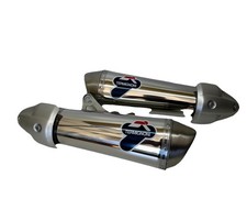 SCARICO MARMITTE TERMINALI TERMIGNONI DUCATI MONSTER 696 / 796 / 1100 IN TITANIO