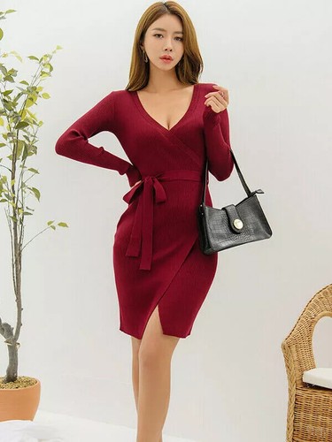 Elegante vestito abito lungo
