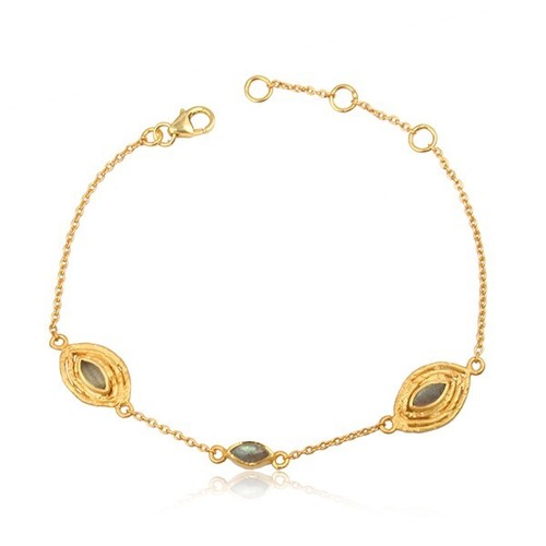 Marquise gemstone yellow gold - marquise,