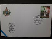 Busta Primo giorno FDC Annullo Speciale JUVENTUS 2011/12 UFFICIALE San Marino