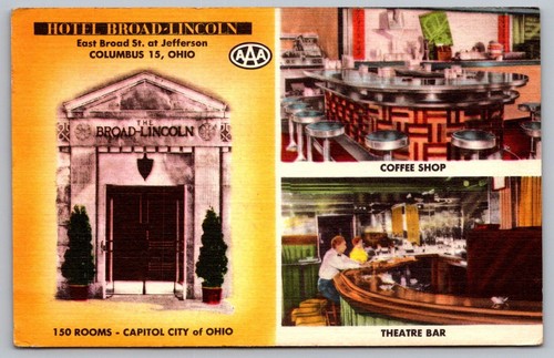 Cartolina epoca ohio - d'epoca,