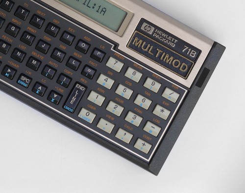 Hewlett packard 71b - hewlett,