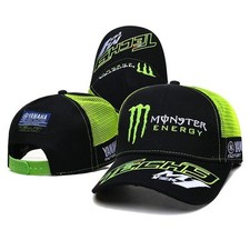 Cappello Monster Energy Racing 2025 Nero Verde | Yamaha NASCAR M1 Limited 2025