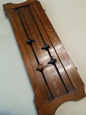 Quadro segnapunti/pub/giochi/restauro vintage tradizionale in legno Riley