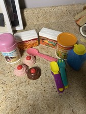 Fisher-Price vintage divertente con oggetti alimentari